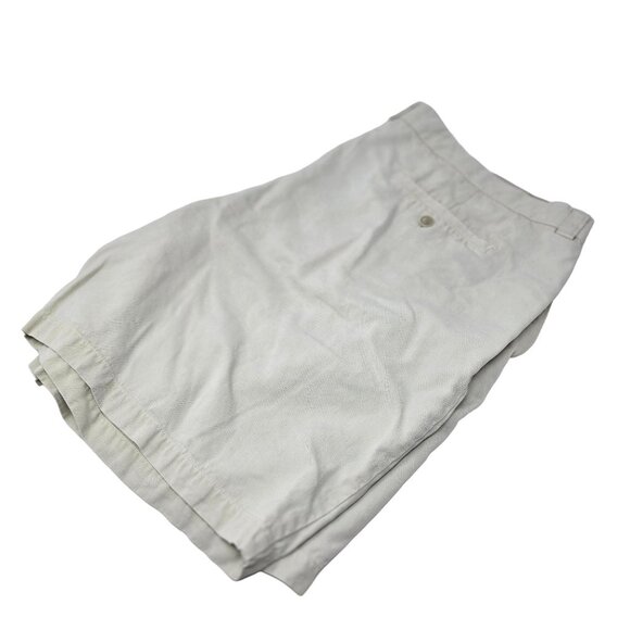 Tommy Bahama 100% Silk Shorts 42 Men's Pleated Front Chino Tan‎ Khaki - Picture 1 of 5